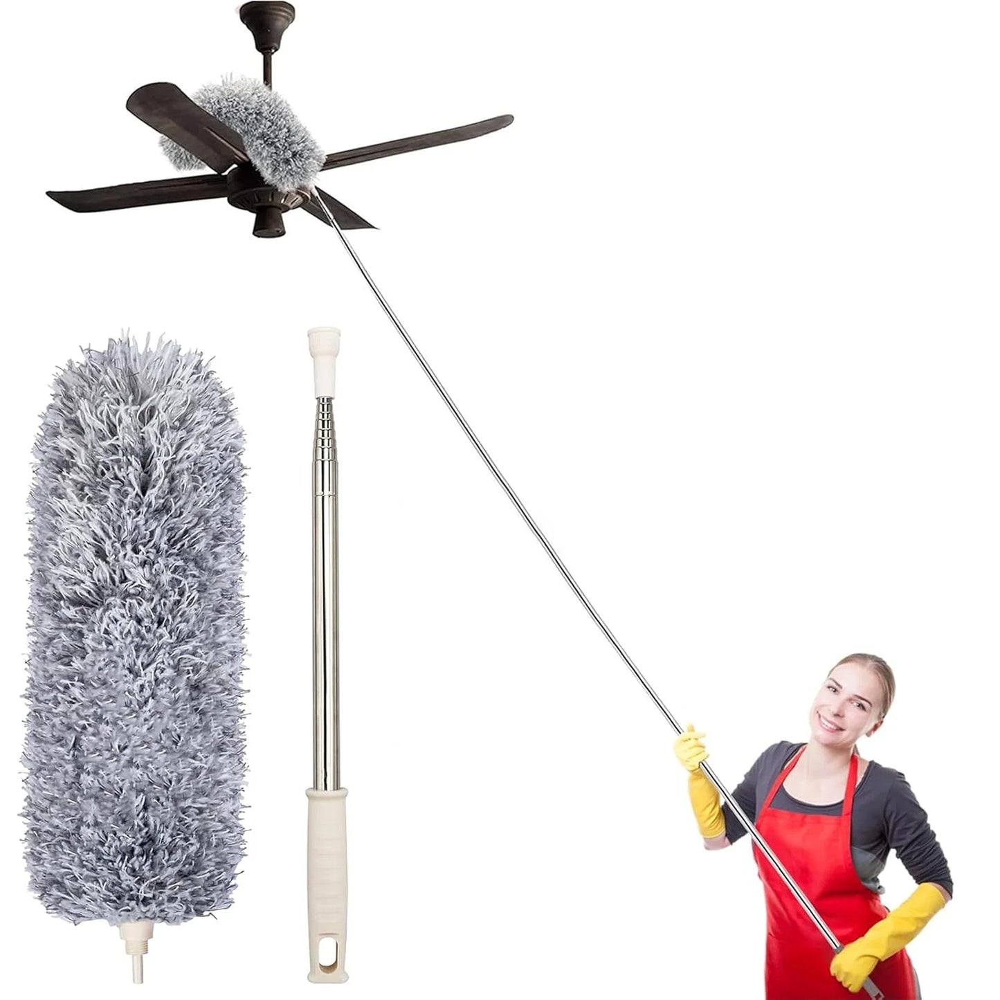 Microfiber Extendable Duster | Ceiling Fan Cleaning