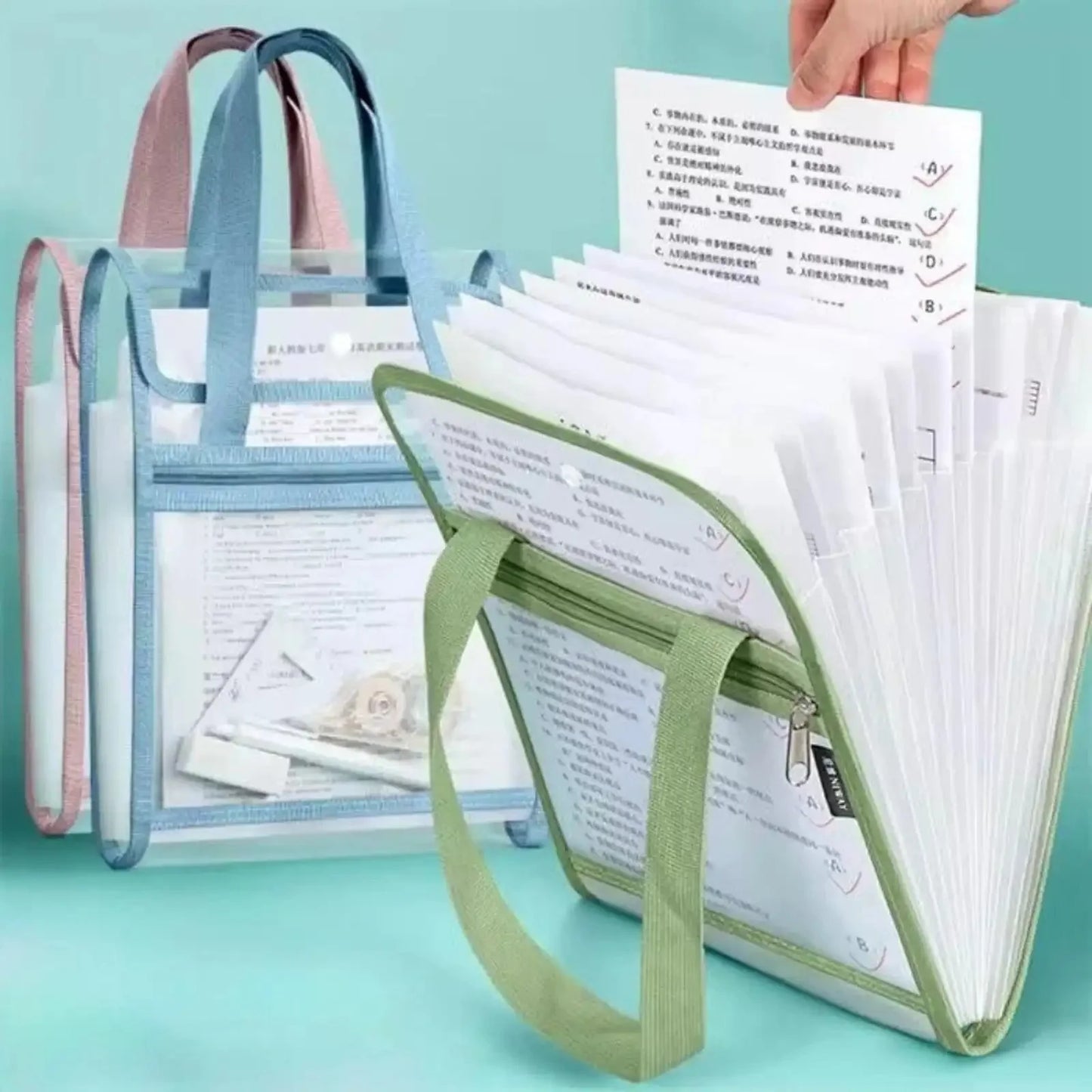 13-Pocket Expandable File Folder