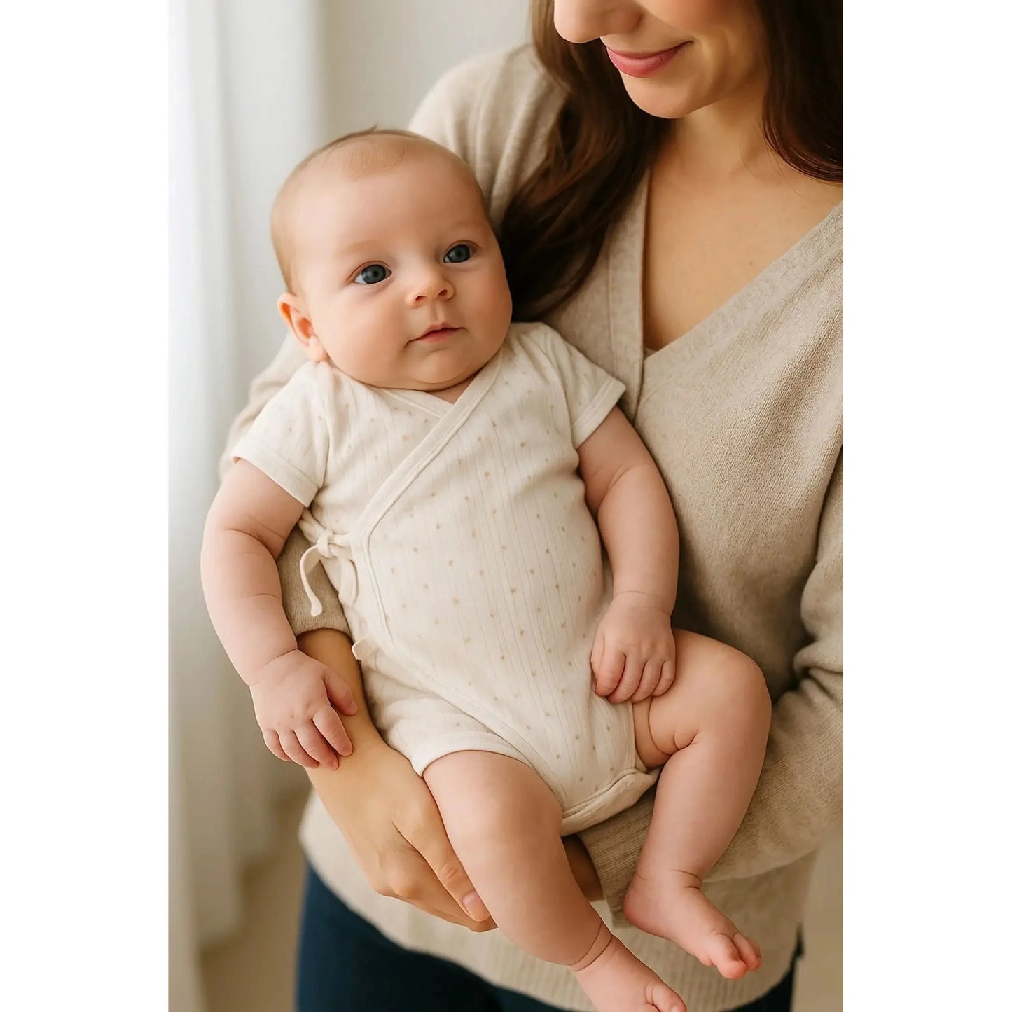 Ultra-Soft Cotton Newborn Baby Romper