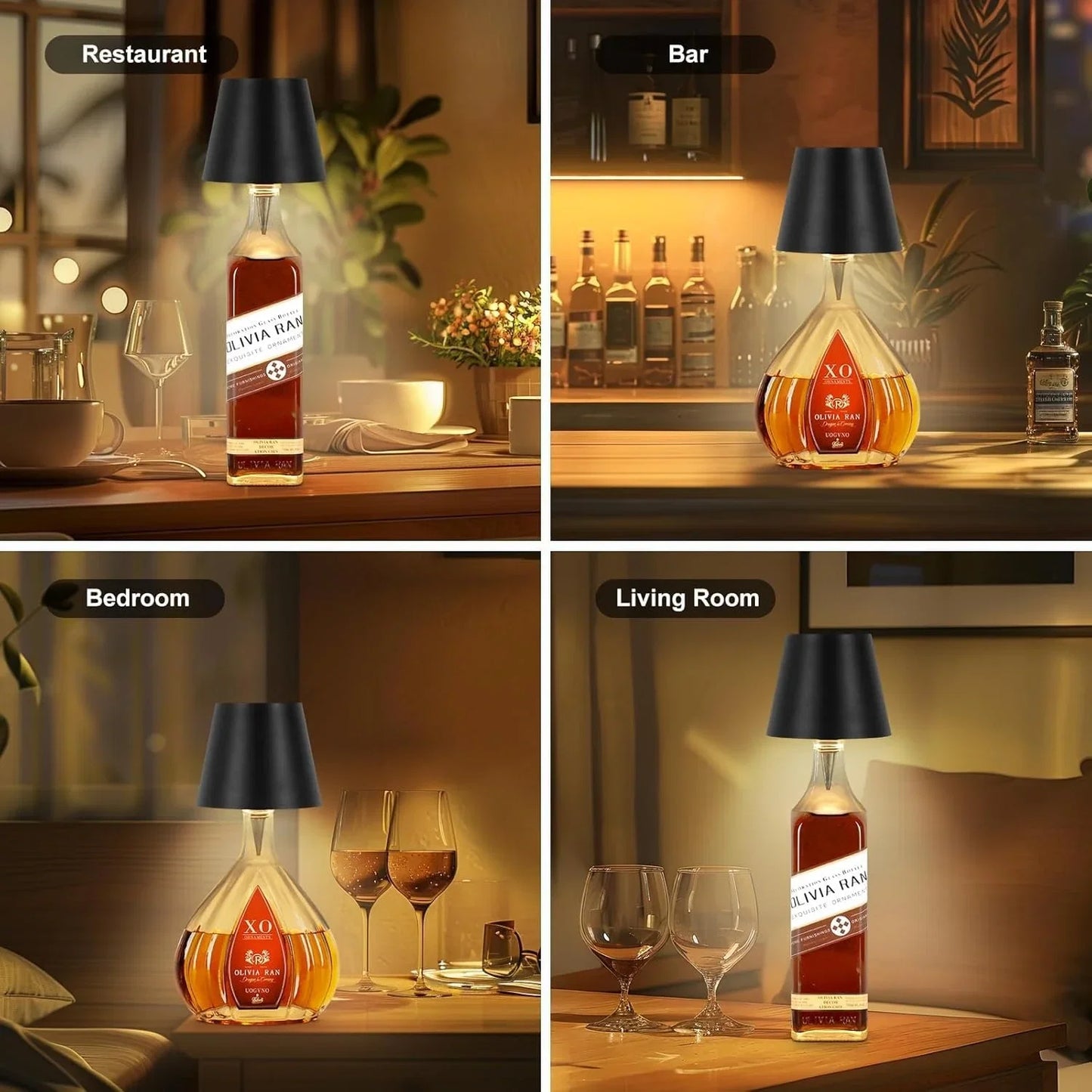 LED Wine Bottle Cork String Lights | Warm White