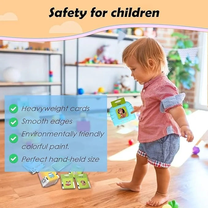 Educational Talk Flash Cards | Toy for Kids (112 Cards)