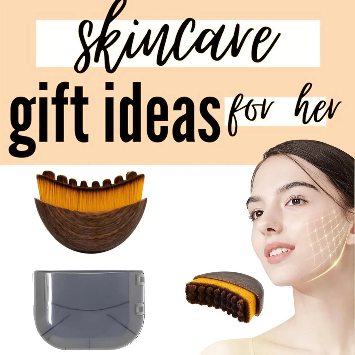Professional Contour Face Brush | Seamless Makeup Blending