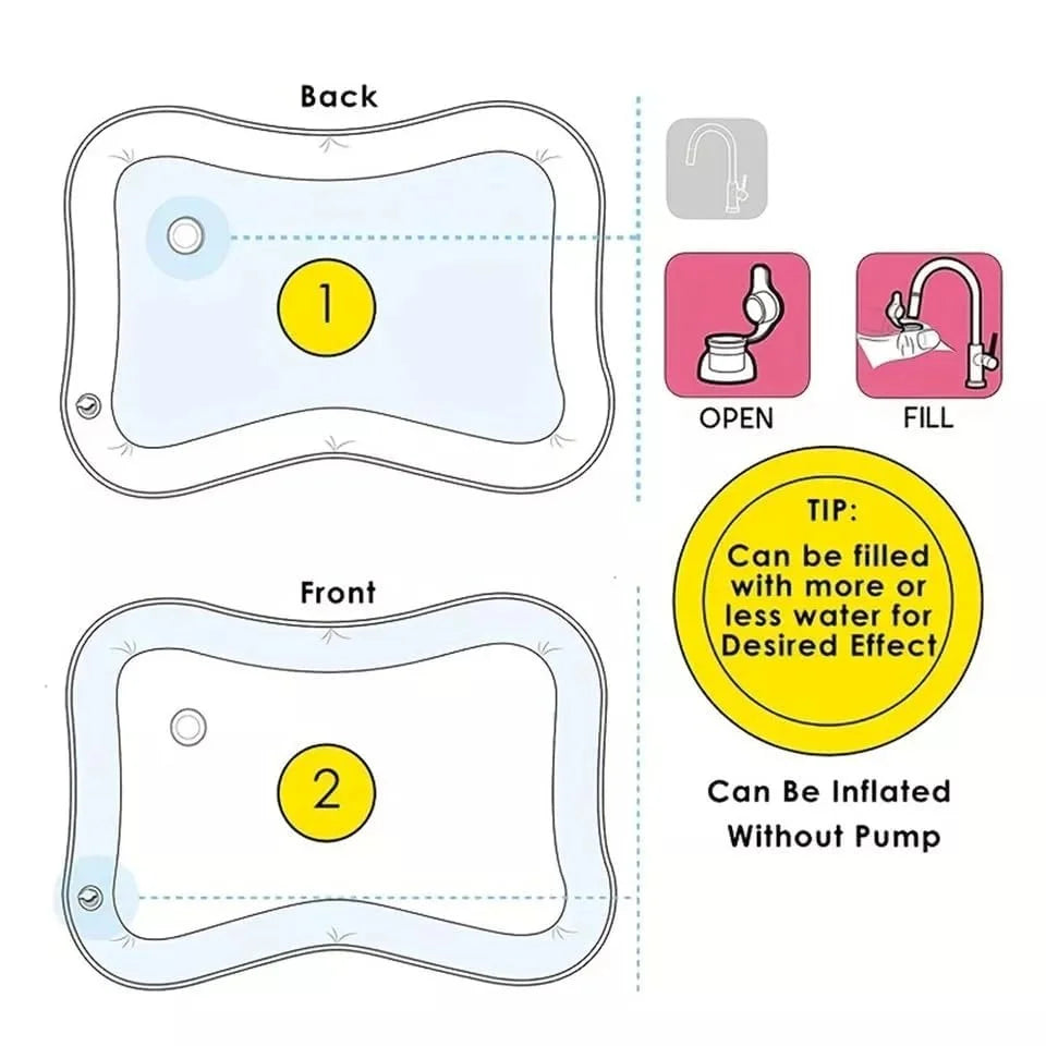 Waterproof Baby Play Mat & Crawling Cushion