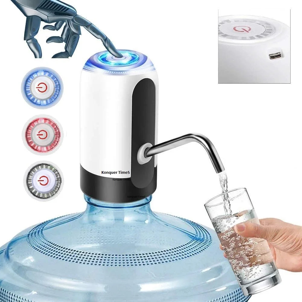 Automatic Water Bottle Dispenser Pump | USB Rechargeable
