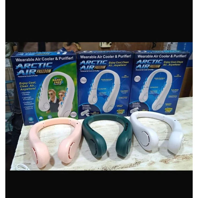 Portable Bladeless Neck Fan | USB Rechargeable