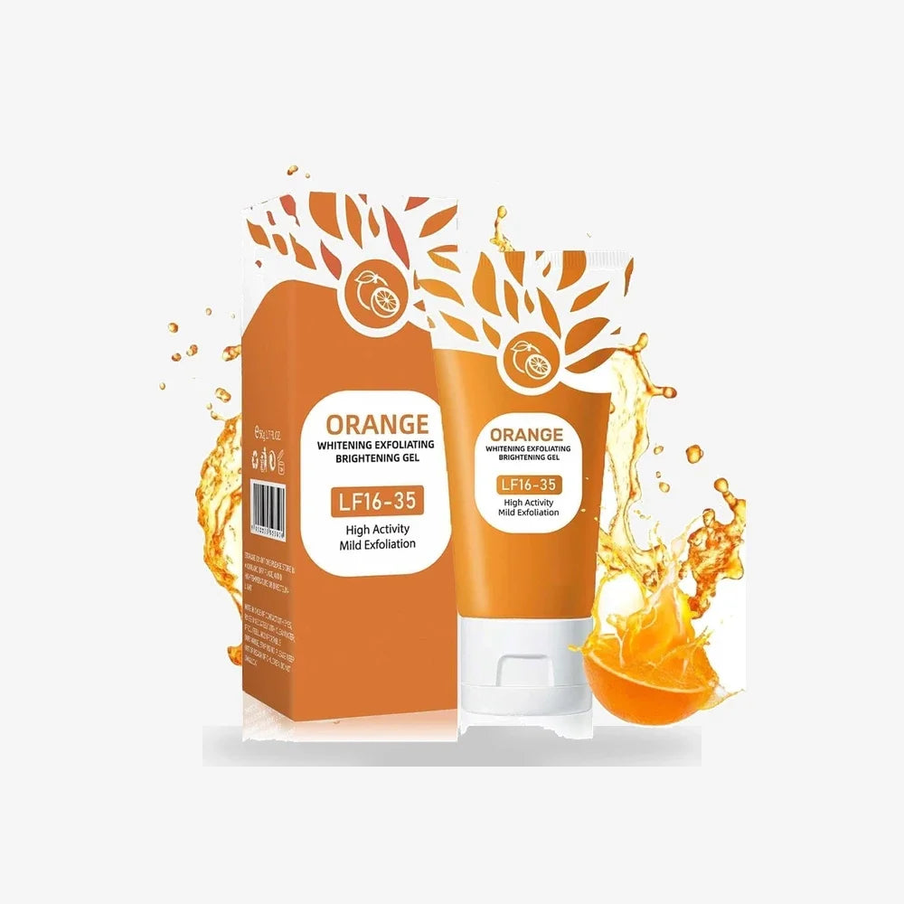 Hydrating Aloe Vera & Orange Face Gel for Radiant Glowing Skin