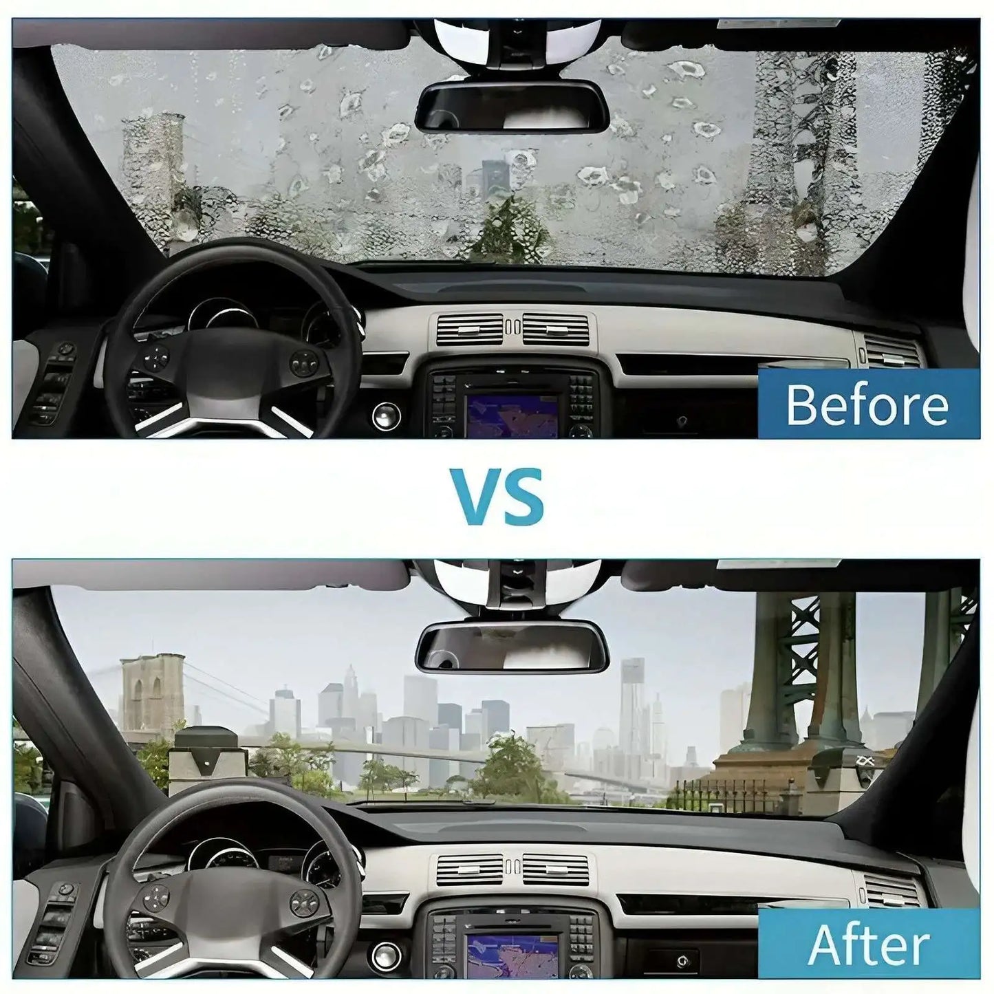 Car Glass Cleaner Tablets (Pack of 10)