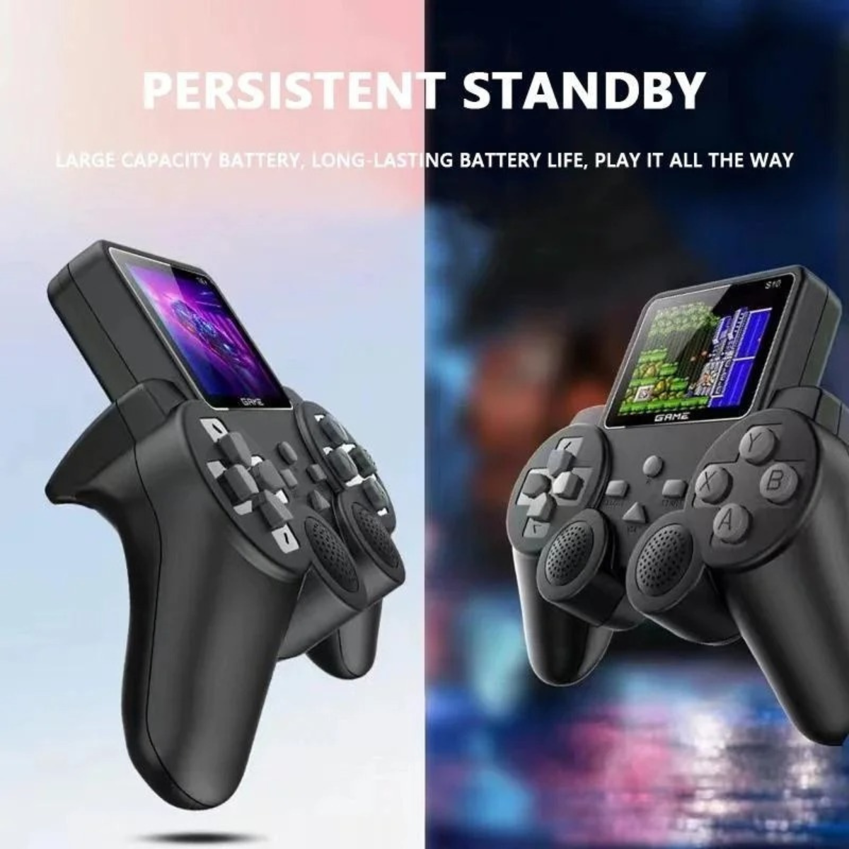 Handheld Gamepad with Retro Games with TV connect