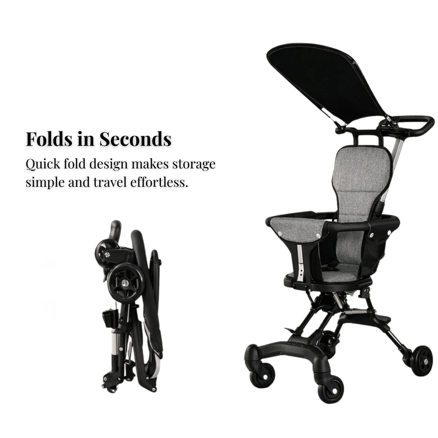 Foldable Baby Stroller | Lightweight Compact
