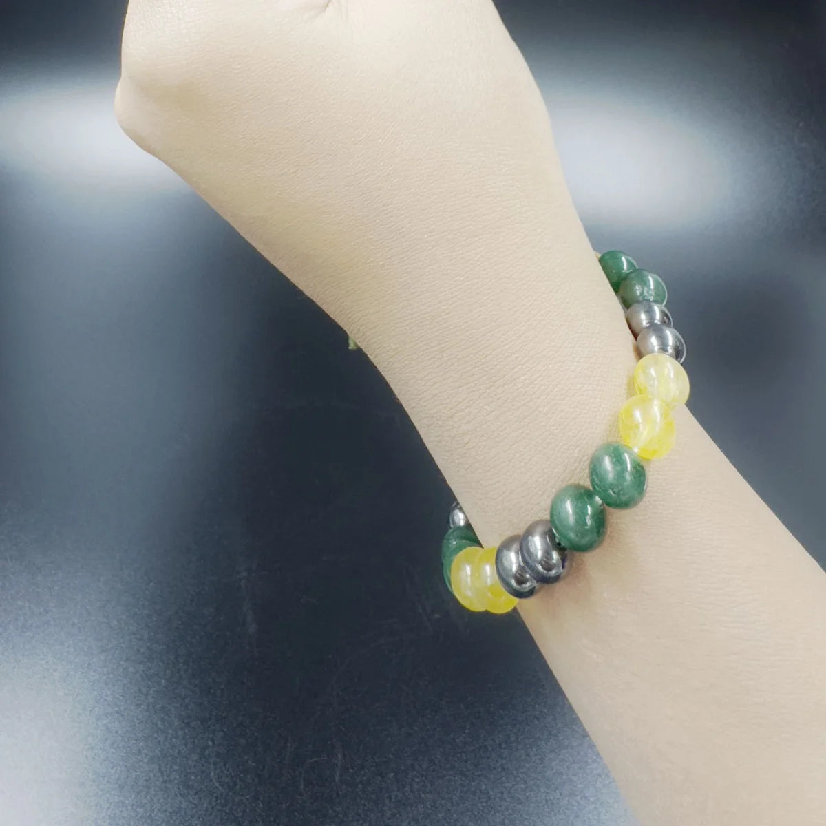 Money Magnet Natural Crystal Stone Bracelet for Wealth & Abundance
