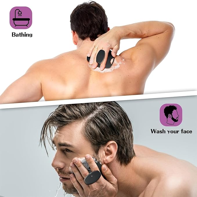 Soft Silicone Body Bath Scrubber