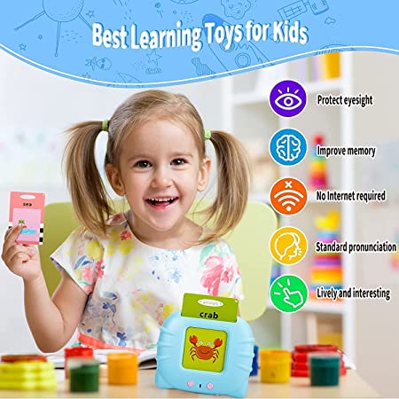Kids Talking Flash Card For Kids 2-5 Yrs.