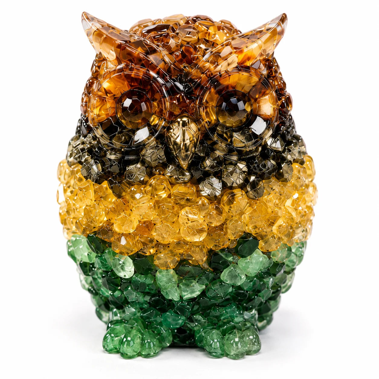Crystal Owl Figurine | Aesthetic Natural Healing
