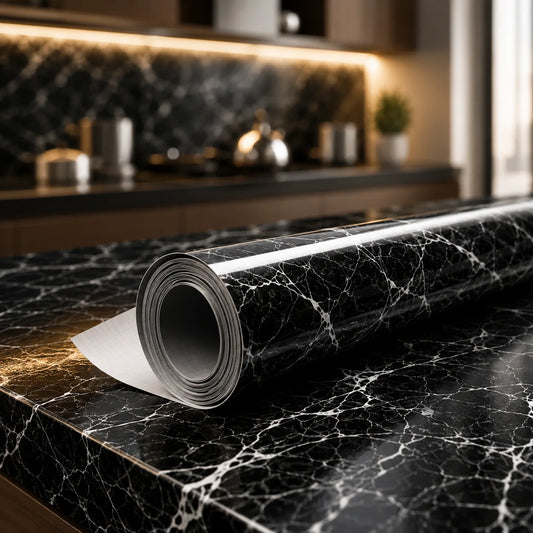 Self-Adhesive Waterproof & Oil-Proof Kitchen Wallpaper | 1 Roll = 60 cm x 200 cm