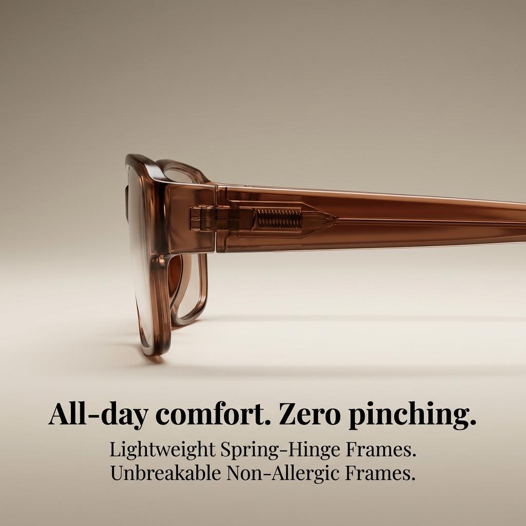 Auto-Adjusting Bifocal Reading Glasses (Anti-Blue Light)