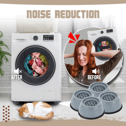 Washing Machine Non-Vibration Feet Pads