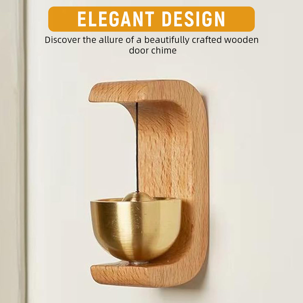 Japanese Magnetic Wooden Doorbell