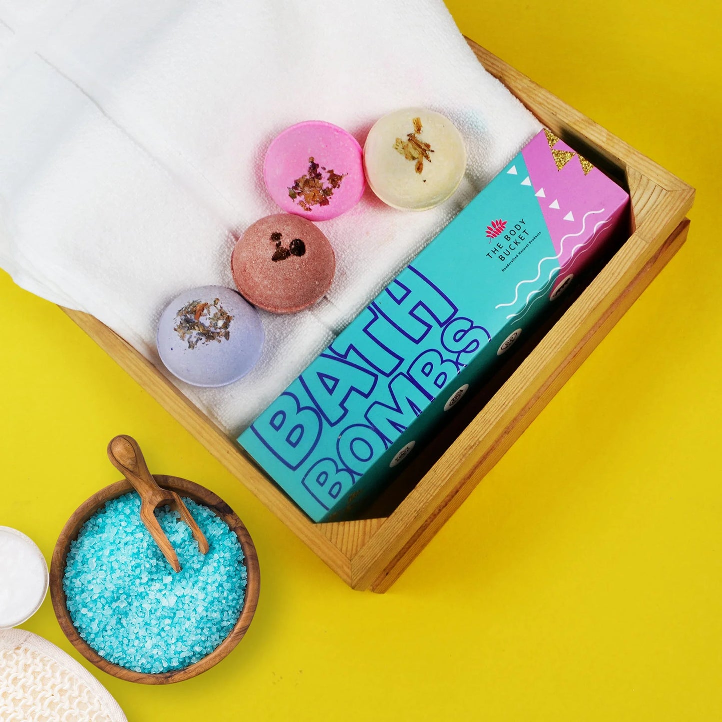 Organic Essential Oil Bath Bombs | Set of 6
