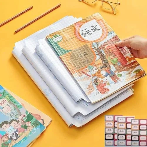 Transparent Cover Film | School Books & Notebooks (30 Sheets)