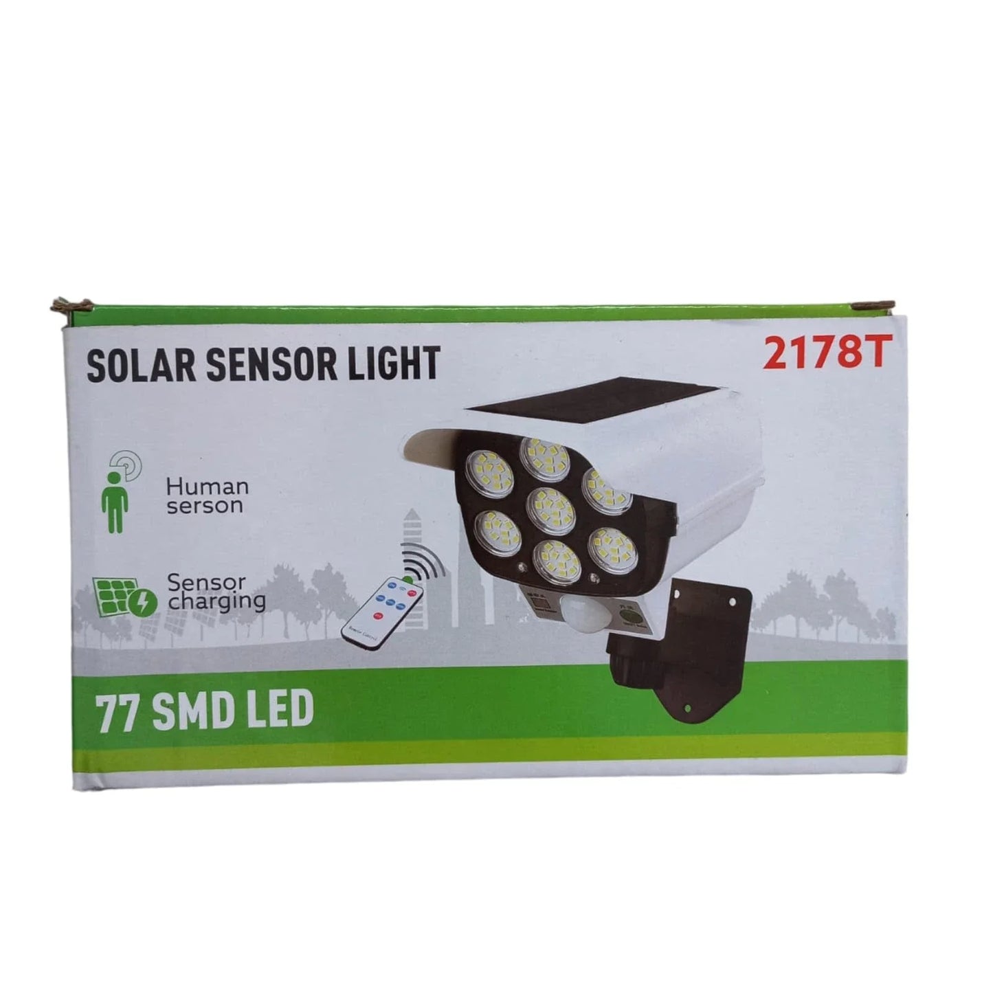 Solar Sensor LED Lights | Camera Shaped