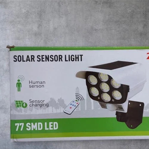 Solar Sensor LED Lights | Camera Shaped