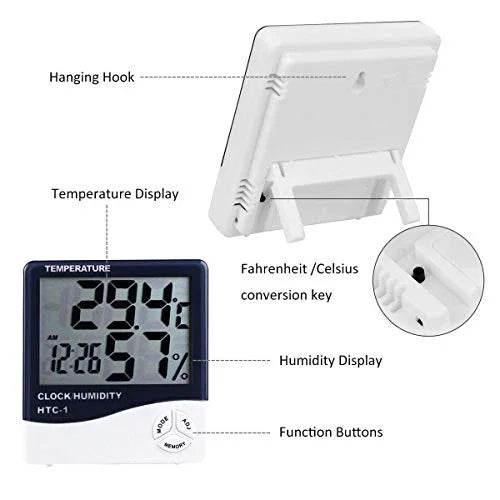 Digital Thermometer Sensor | Indoor Digital Humidity Temperature