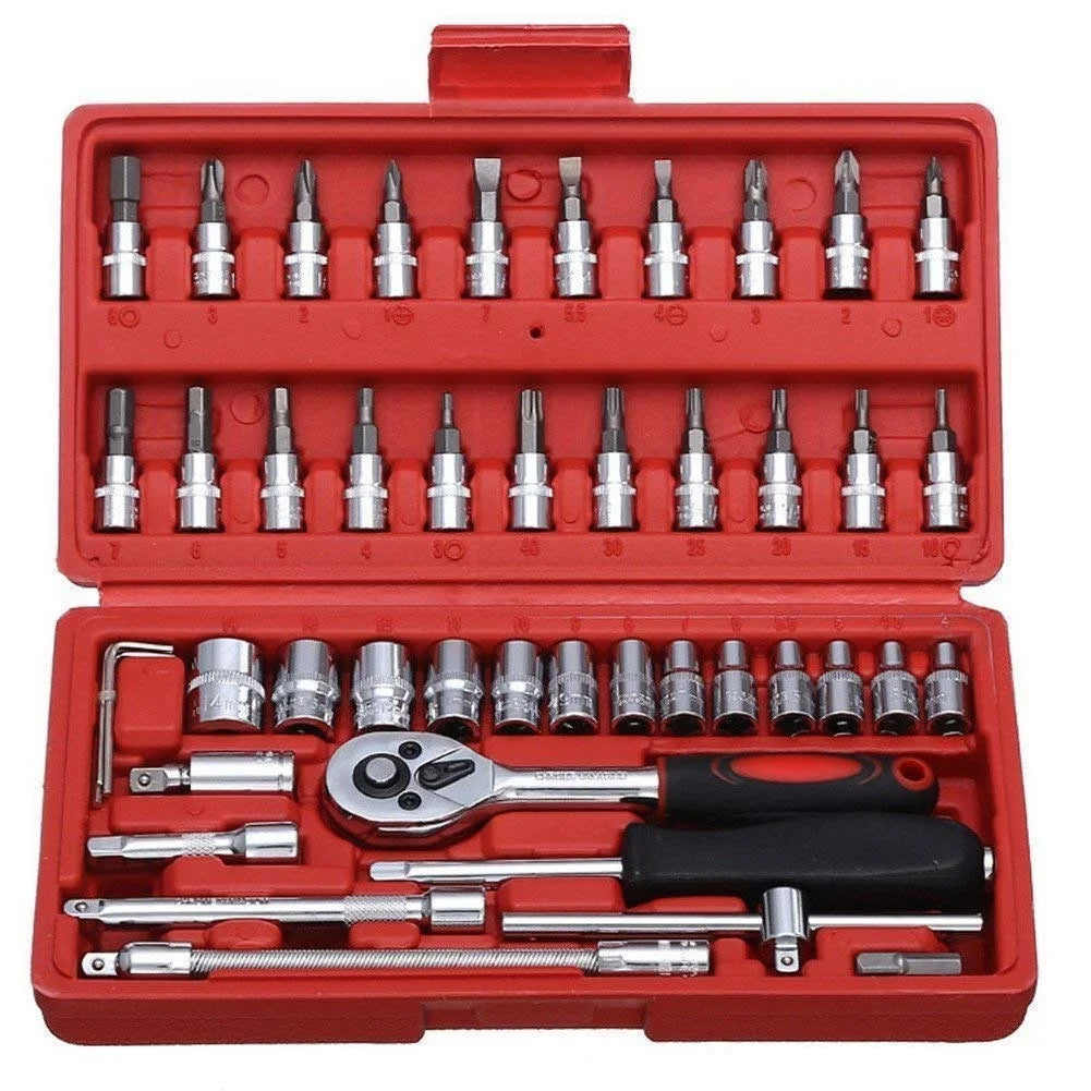 46-in-1 Precision Screwdriver & Toolkit Set