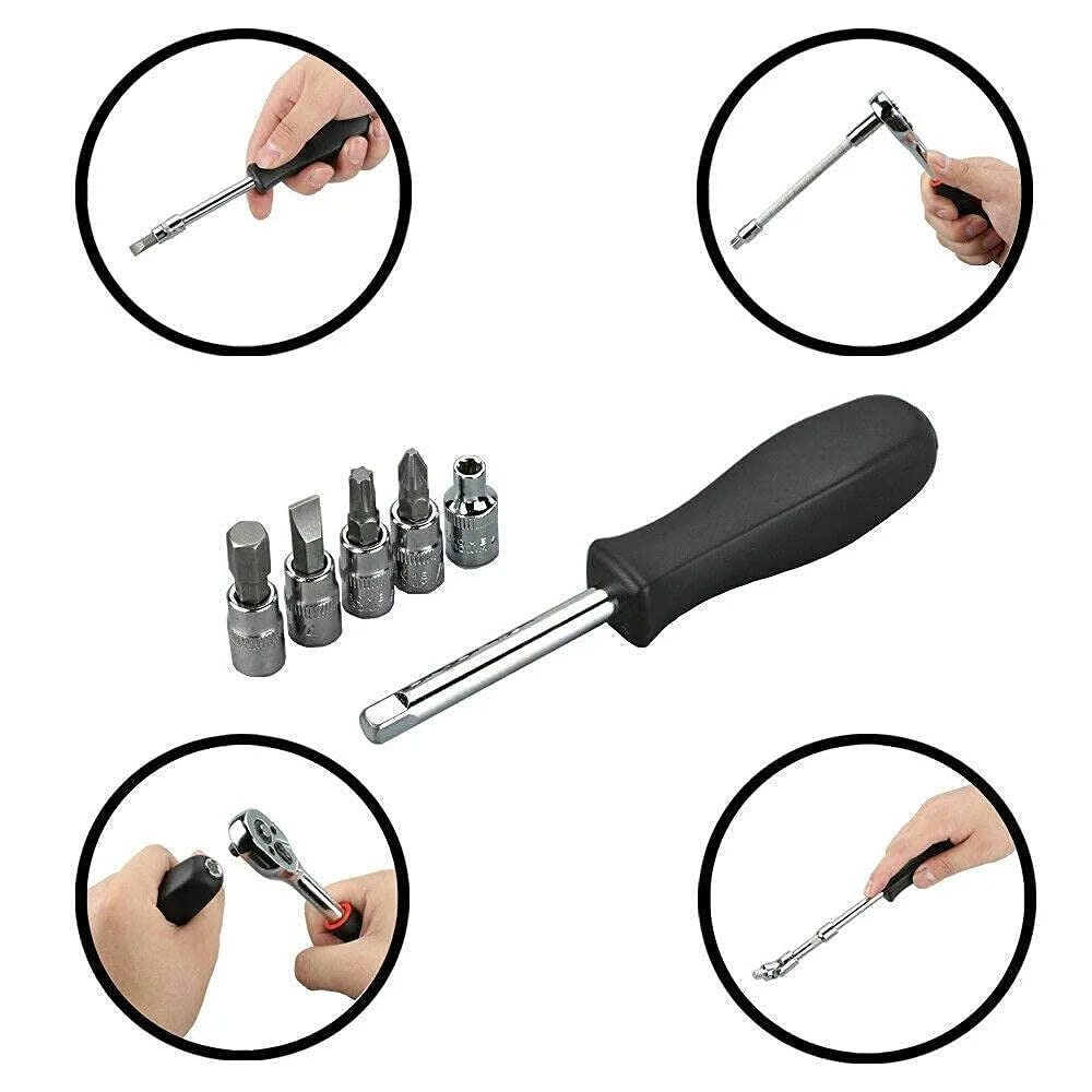 46-in-1 Precision Screwdriver & Toolkit Set