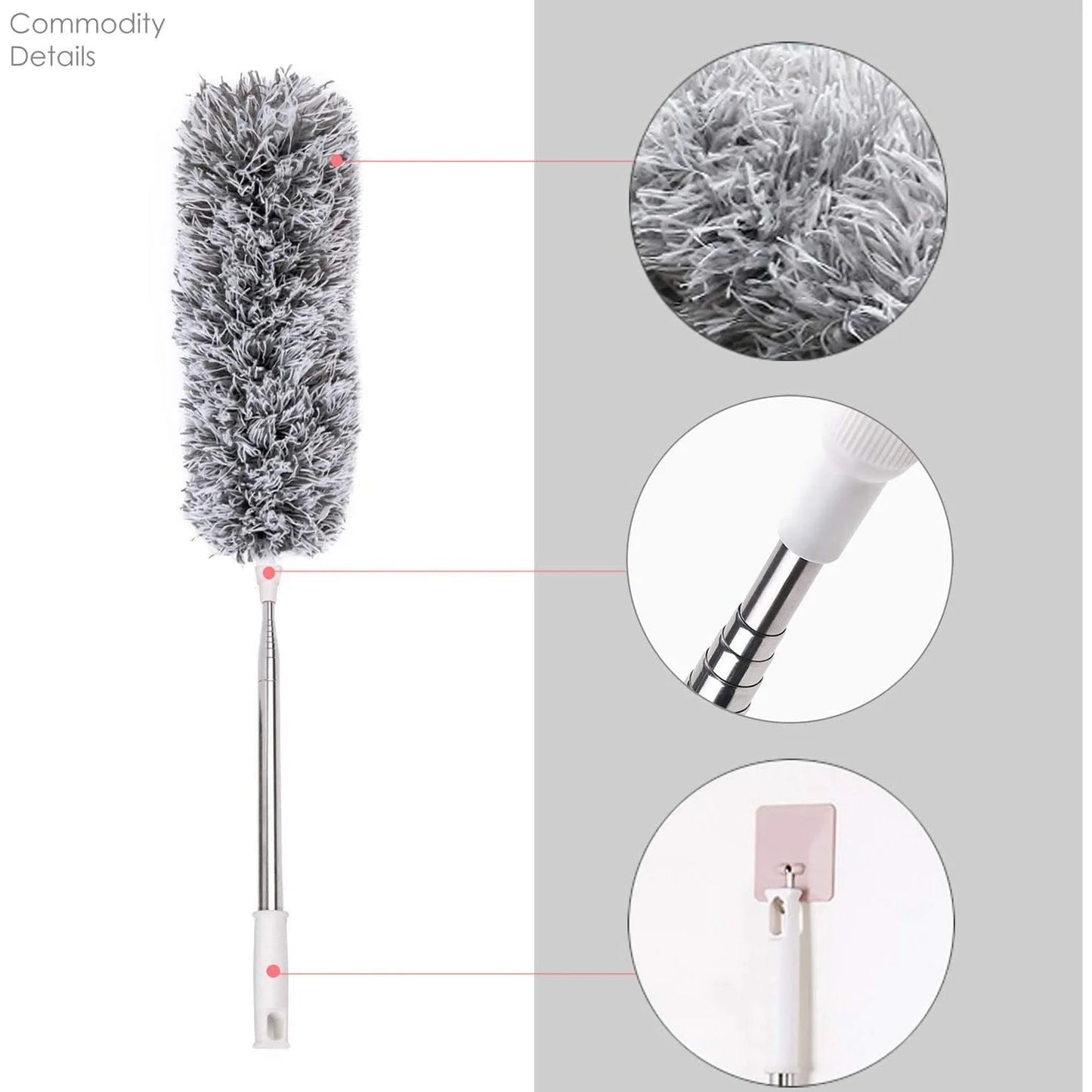 Microfiber Extendable Duster | Ceiling Fan Cleaning