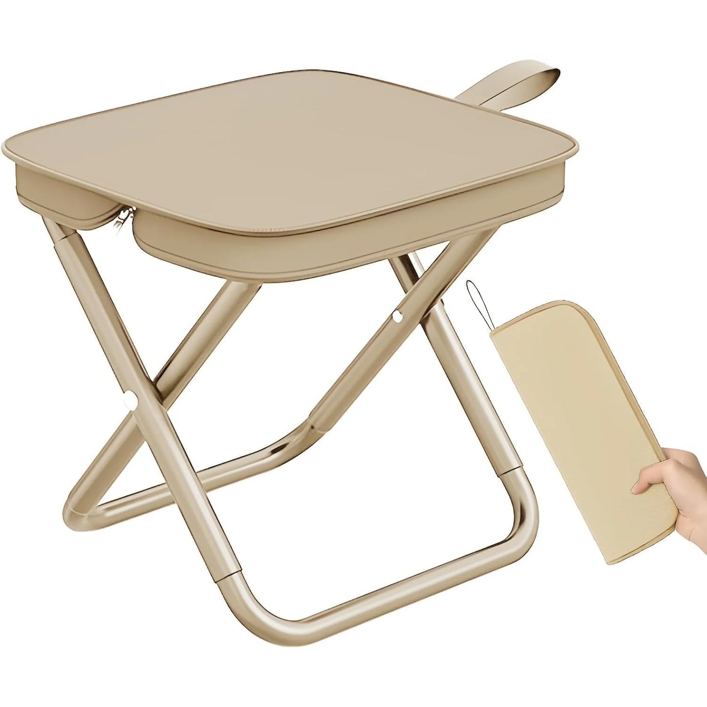 Portable Retractable Folding Stool | Heavy-Duty Outdoor Camping