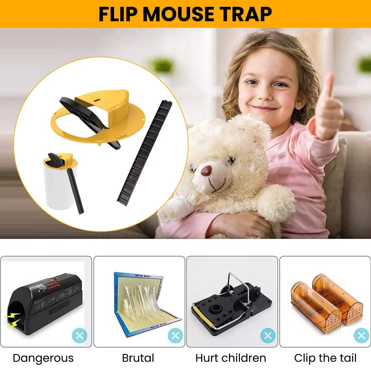 Metal Mouse & Rat Trap Cage | Humane Multi-Catch