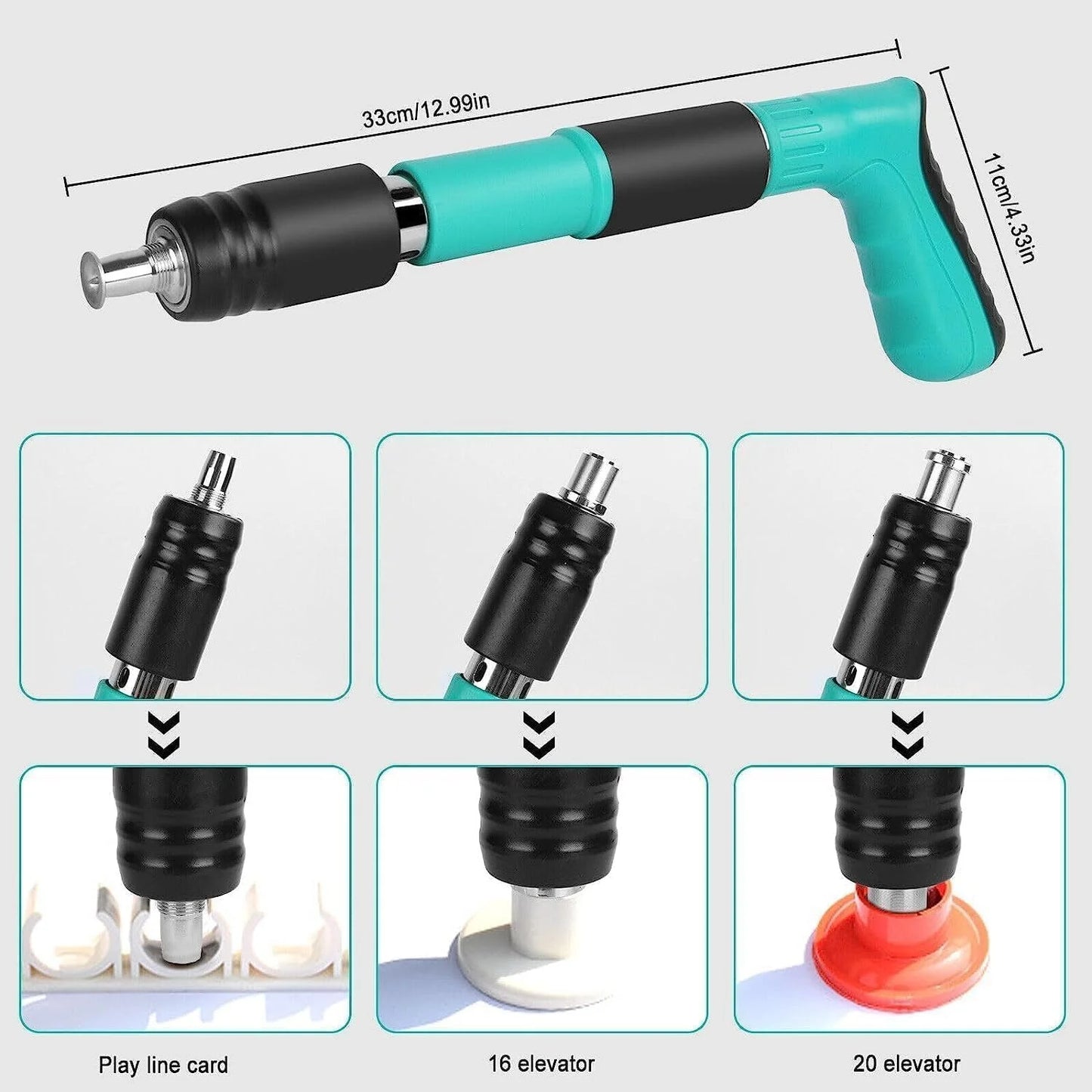 Nail Gun Kit | Heavy-Duty Steel | Manual