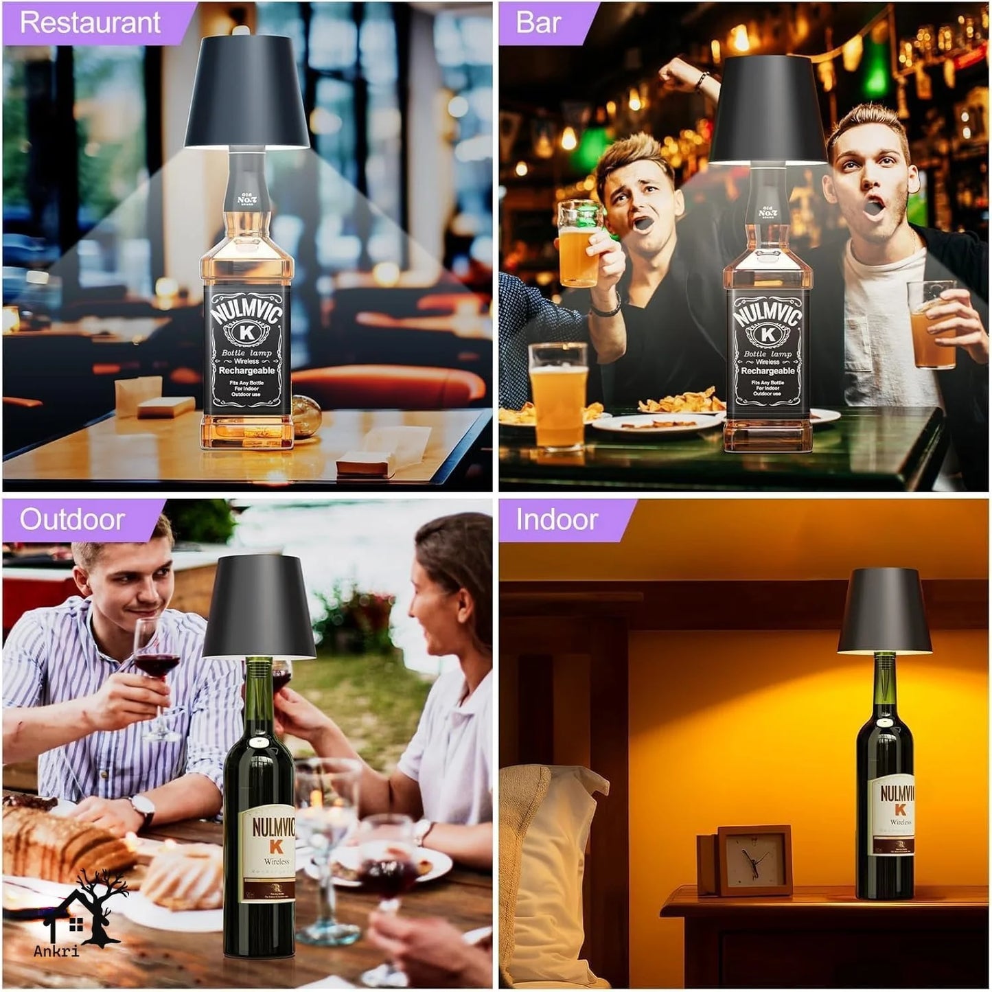 LED Wine Bottle Cork String Lights | Warm White