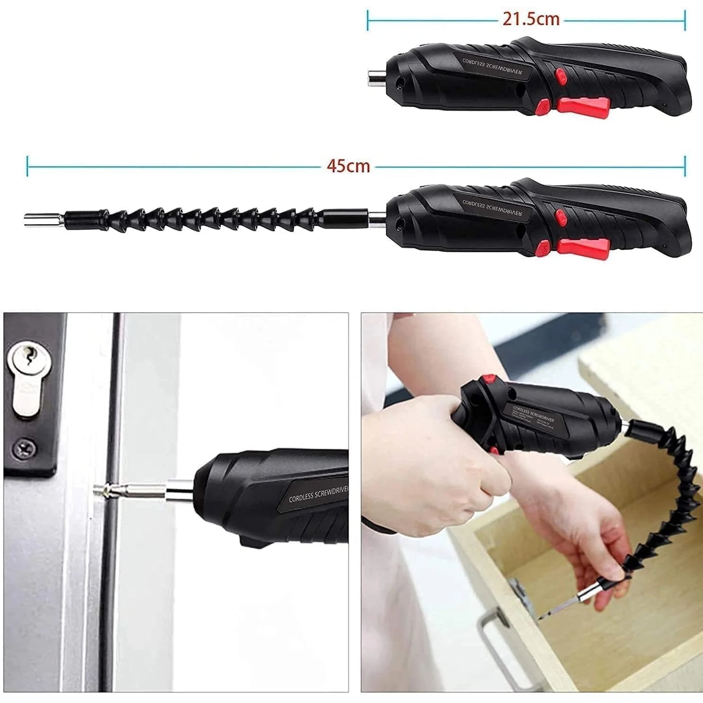 47-in-1 Multifunctional Precision Hardware Screwdriver & Toolkit Set