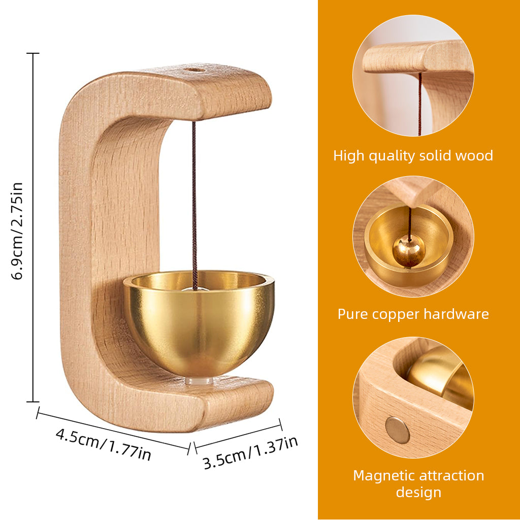 Japanese Magnetic Wooden Doorbell