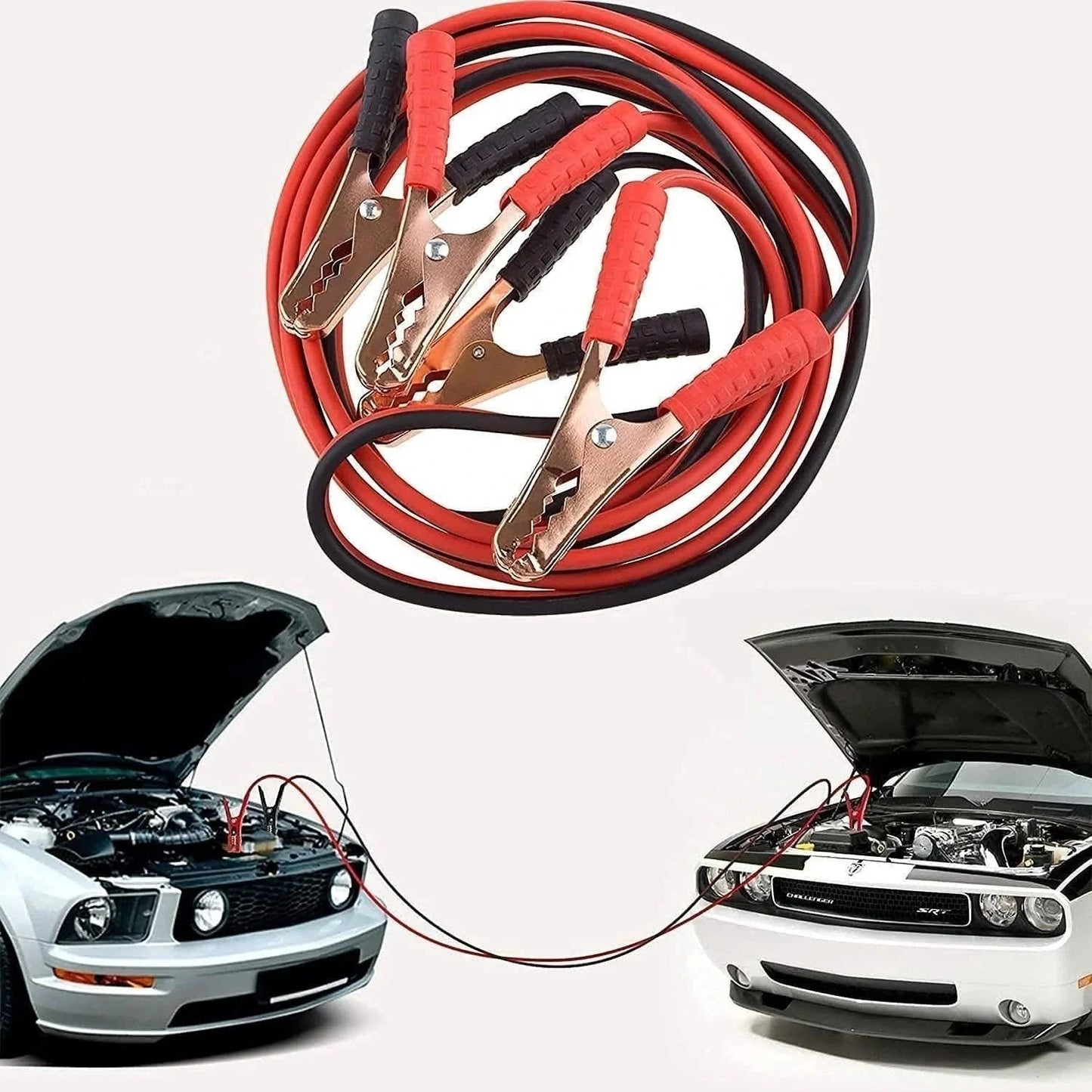 Heavy Duty 500 AMP Car Jumper Cables (6.5 Ft./2 Mtr.)