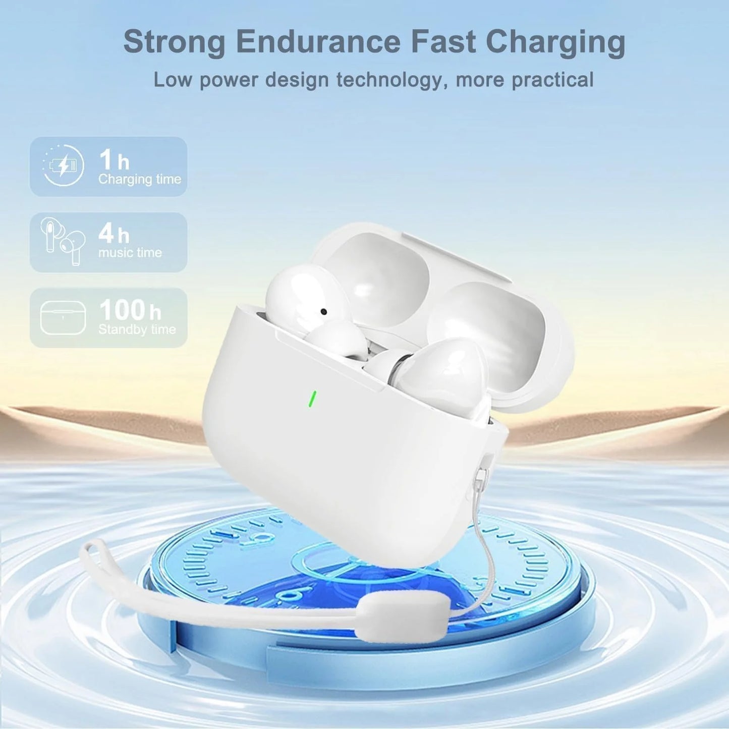 Wireless Earbuds | Touch Control & Charging Case | Ultra-Bass