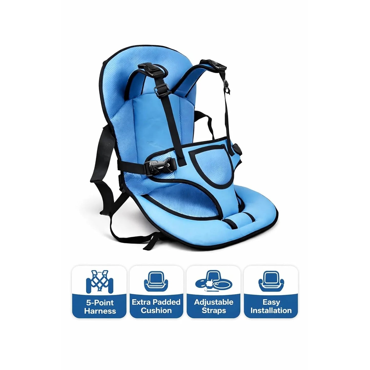 Baby Car Seat Cushion | Toddler Protection Booster
