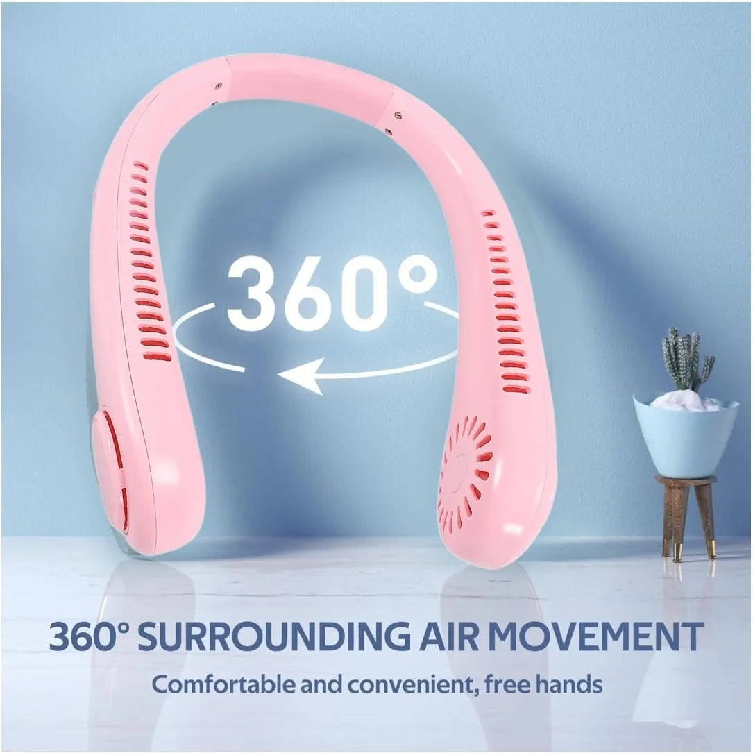 Portable Bladeless Neck Fan | USB Rechargeable