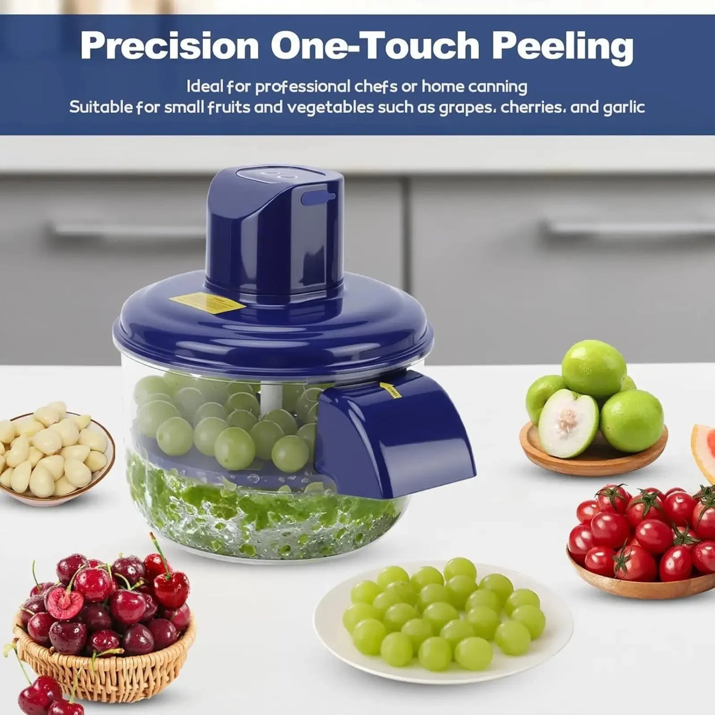 Stainless Steel Rotary Fruit & Vegetable Peeler for Kitchen