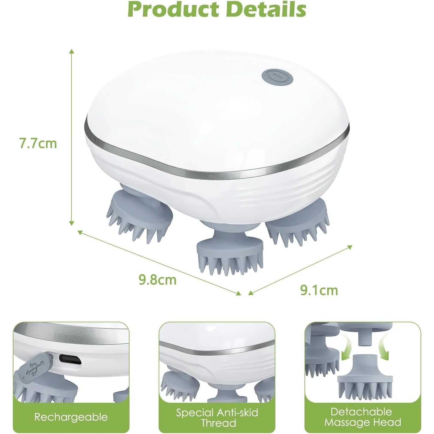 Hair & Scalp Massager | Soft Silicone