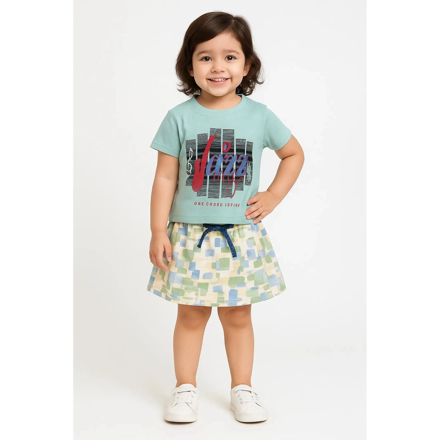 Baby Girl Clothing Set | Breathable 100% Organic Cotton | Age 1-2
