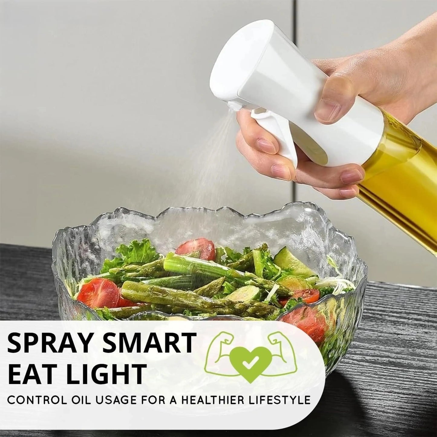 Glass Cooking Oil Sprayer | Air Fryer & BBQ
