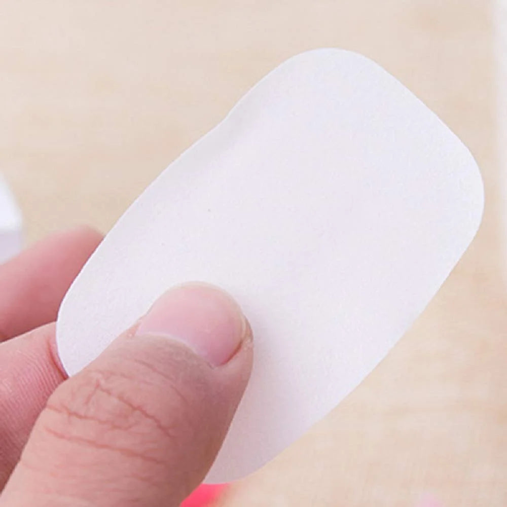 Portable Pocket Paper Soap Sheets Box for Travel (Pack of 5)