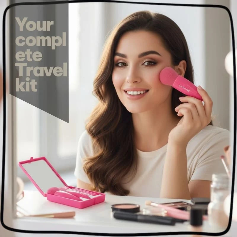 Professional Makeup Brush Set With Case