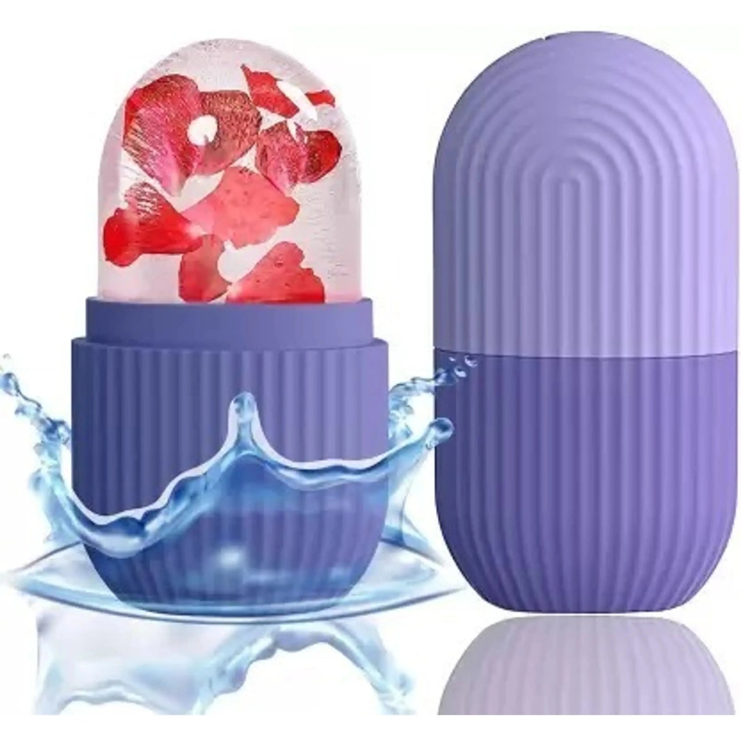 Face Ice Roller for Puffiness, Wrinkles & Skin Care