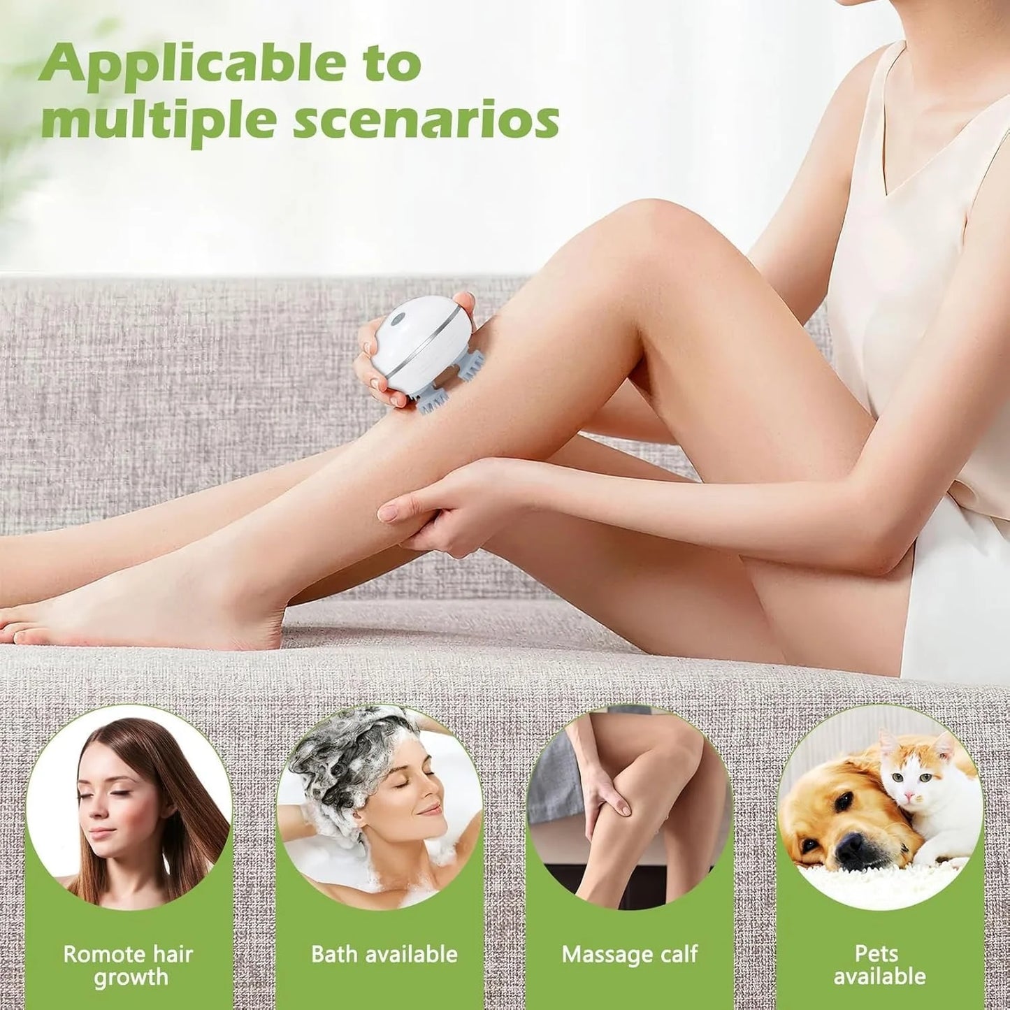 Hair & Scalp Massager | Soft Silicone