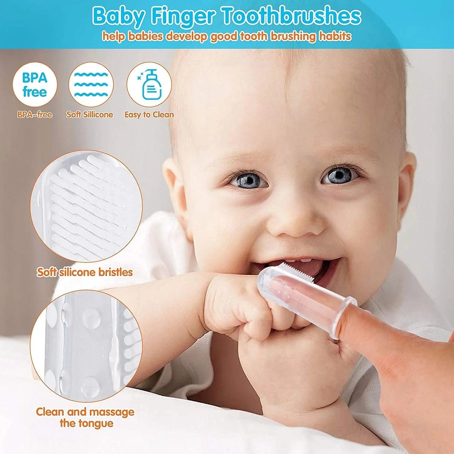 10-in-1 Baby Grooming & Daily Care Kit (Nail Clipper, Brush, Comb)