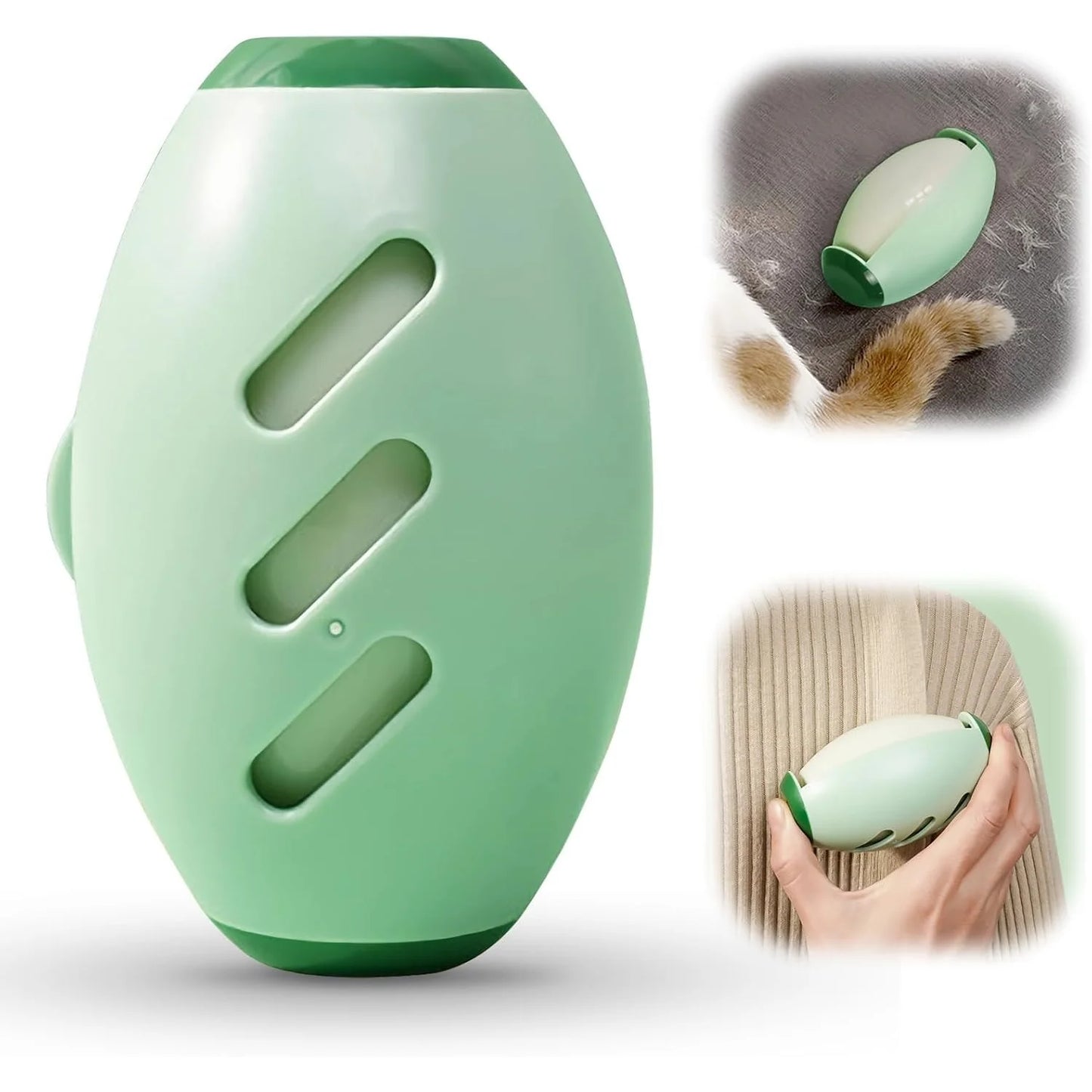 Portable Gel Lint Roller | For Clothes & Pet Hair | Washable & Reusable