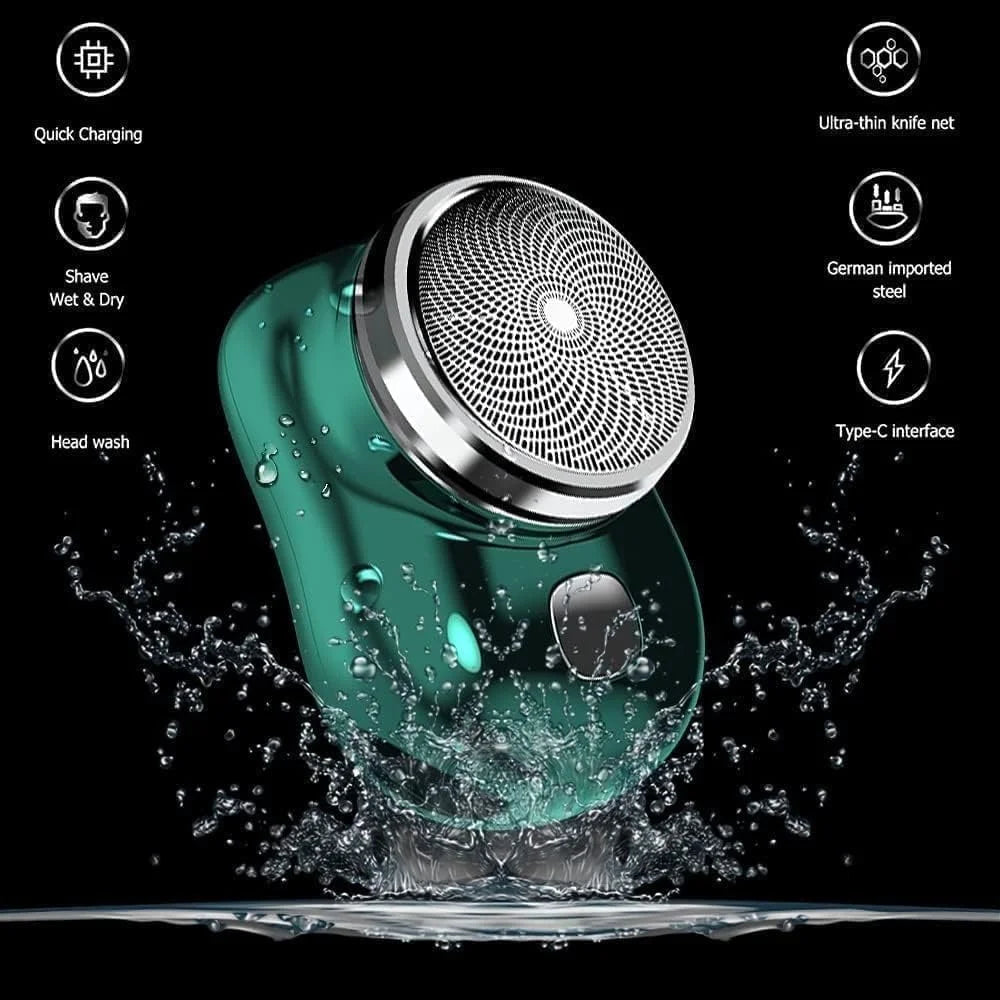 Pocket-Sized Mini Electric Shaver | Rechargeable